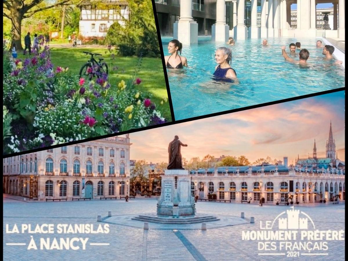 Proche Nancy Centre, A Quelques Pas Des Thermes Et Du Campus Artem, Appartement Calme Avec Parking Gratuit Buitenkant foto