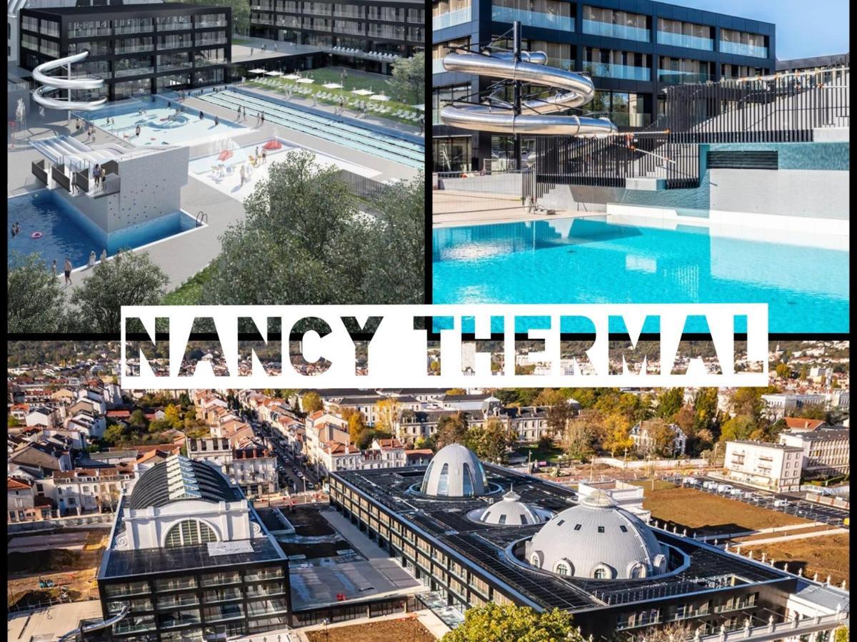 Proche Nancy Centre, A Quelques Pas Des Thermes Et Du Campus Artem, Appartement Calme Avec Parking Gratuit Buitenkant foto