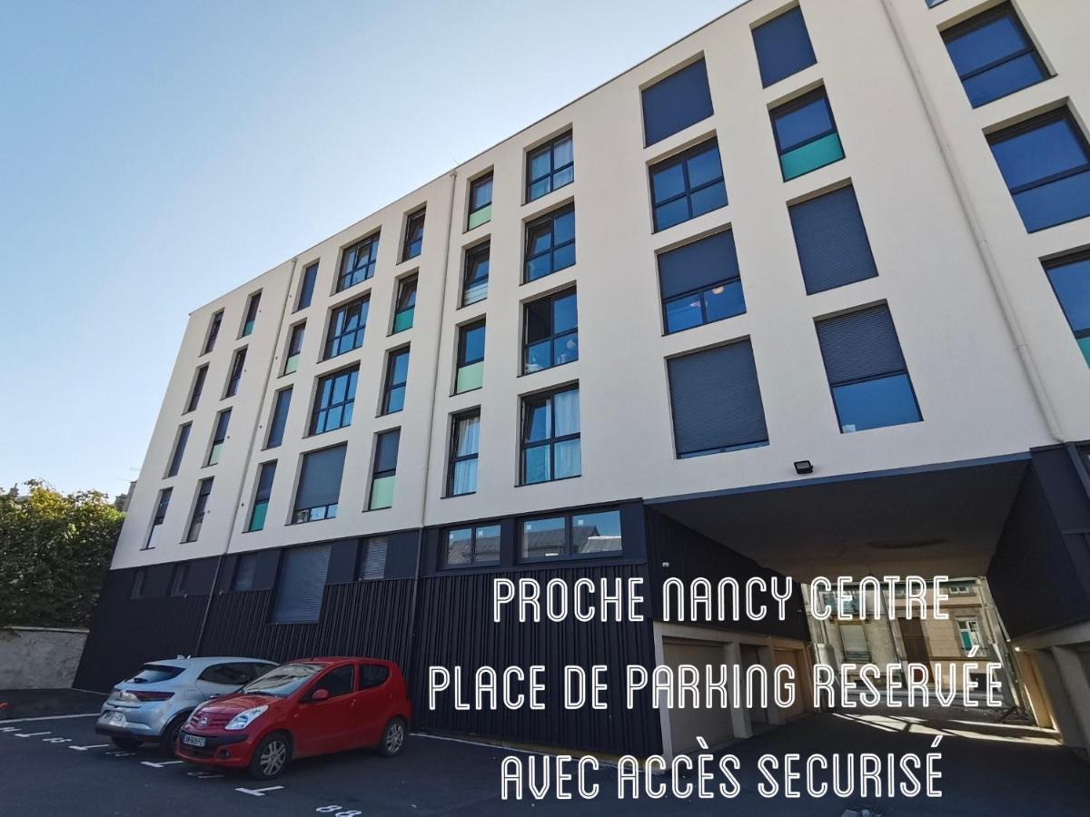 Proche Nancy Centre, A Quelques Pas Des Thermes Et Du Campus Artem, Appartement Calme Avec Parking Gratuit Buitenkant foto